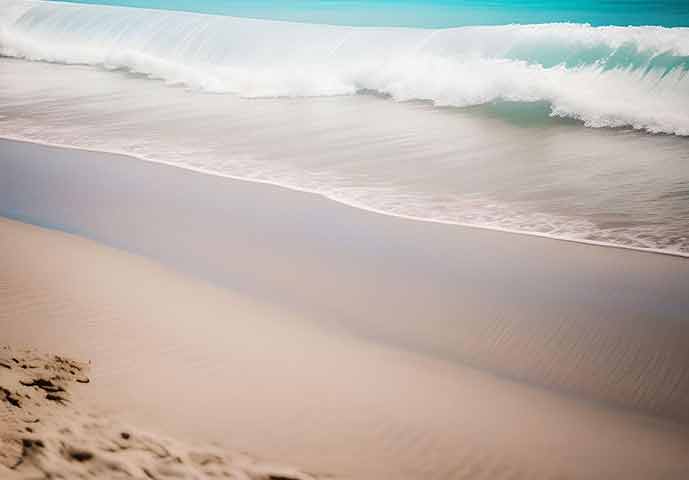 Benin Strand Welle